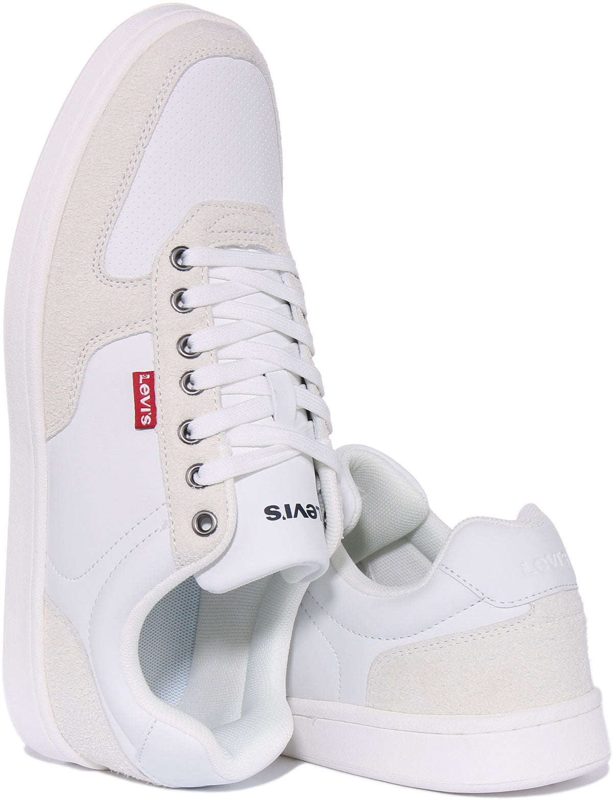 Levi's Men's 521-BB-HI-Pebbled-UL Sneakers High Top White/Gum Sz: 10 519708  | JoyLot.com